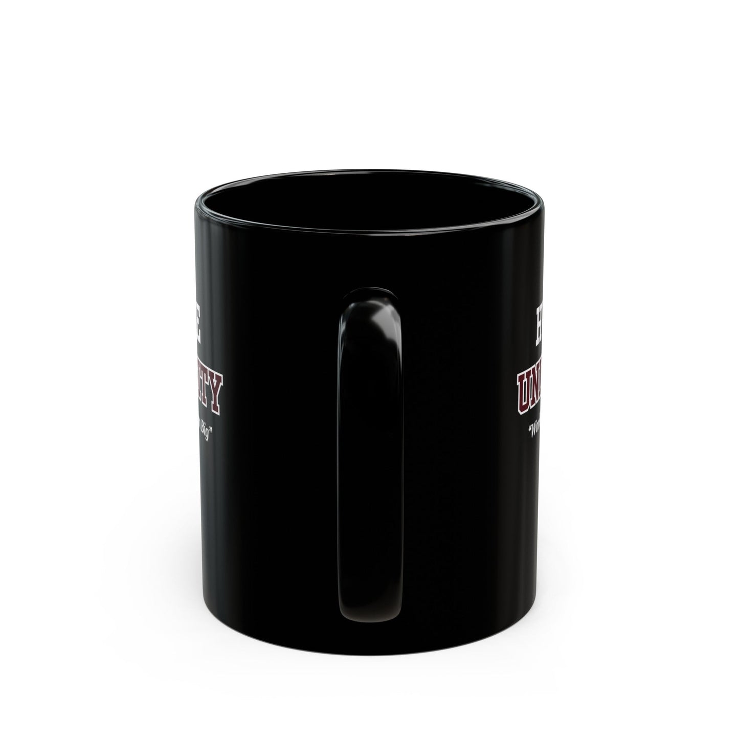 Hustle University (Black Mug (11oz, 15oz)
